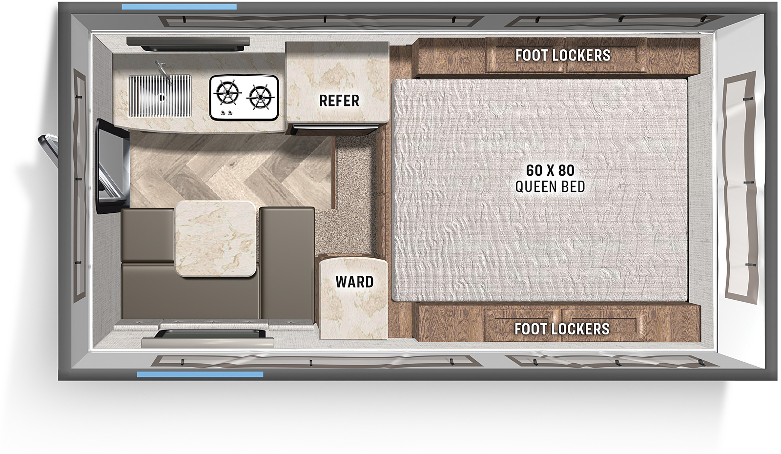 2024 FOREST RIVER REAL-LITE SS1604, , floor-plans-day image number 0